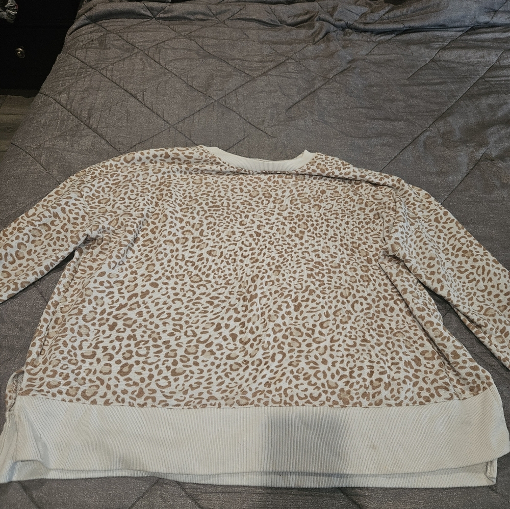 Leopard Print Sweater